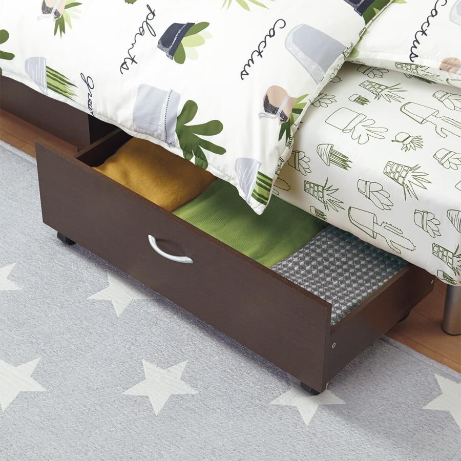 ベッド下収納 W80cm 2コセットdbr ニトリ 玄関先迄納品 1年保証 ニトリ Yahoo 店 通販 Yahoo ショッピング