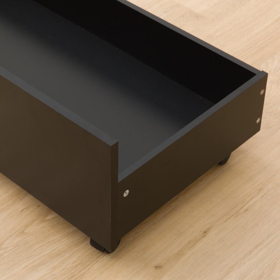 ☆定価23544円☆ベッド用引き出し　2個セット　DBR/LBR ニトリ（NITORI） ベッド用引出し(HP 2個セット BK) : ニトリ Yahoo!店