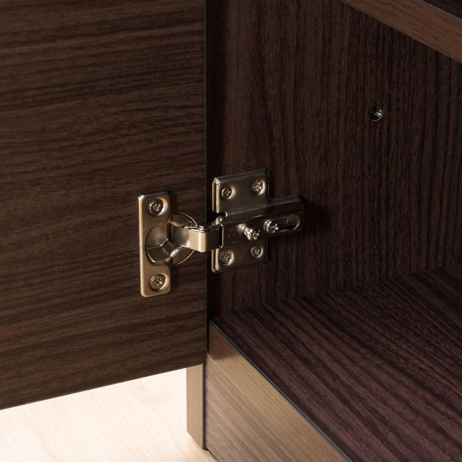 ニトリ（NITORI） 幅80 光沢のある木目模様が美しいAVキャビネット