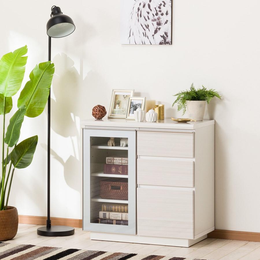 ニトリ サイドボード(ポスティア80 WH) キャビネット ミドル ニトリ サイドボード(ポスティア80 WH) キャビネット ミドル