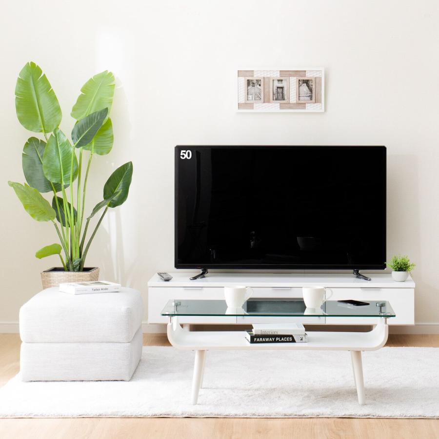 ニトリ 幅140 ローボード(エトナ140LB WH/SI) テレビ台 TV台 TV ニトリ 幅140 ローボード(エトナ140LB WH/SI) テレビ台 TV台 TV