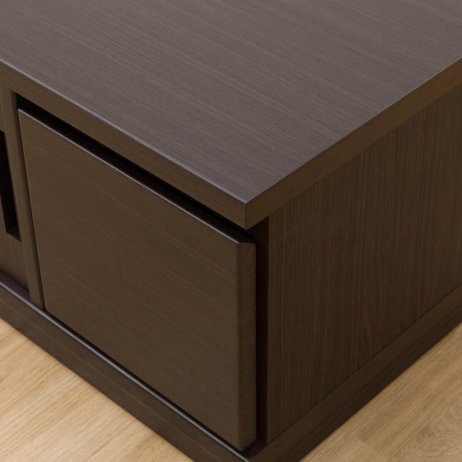 ニトリ 幅170 ローボード(アカツキ 170 DBR) テレビ台 TV台 TV