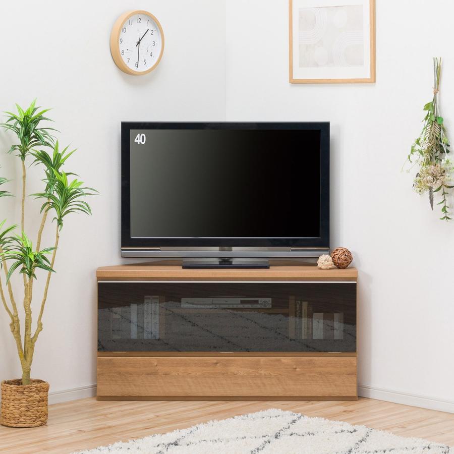 ニトリ　コーナー型木製テレビ台 キャスター付き　棚付き 最大80％オフ ニトリコーナー型木製テレビ台 キャスター付き棚