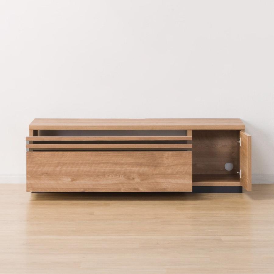 Nitori 木製テレビ台 ローボード ガラス扉　ダークブラウン 幅120cm ニトリ ローボード(TM01 120 LBR) テレビ台 TV台 TVボード