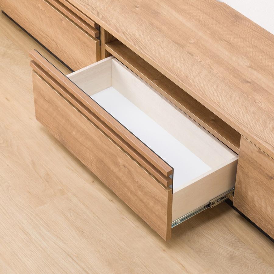 美品　ニトリ　ブラウン木製テレビ台 ガラス扉付き ニトリ（NITORI） テレビ台(ローボードポスティア 175 DBR) : ニトリ
