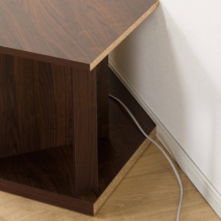 ニトリ（NITORI） テレビ台(ローボードMM04コーナーDBR) テレビボード