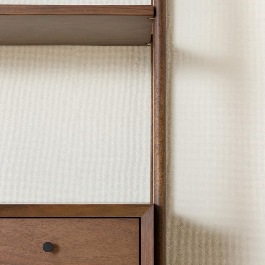 ニトリ ブラウンキャビネット フィルン ニトリ（NITORI） サイドボード(NフィルンMBR) キャビネット ミドル