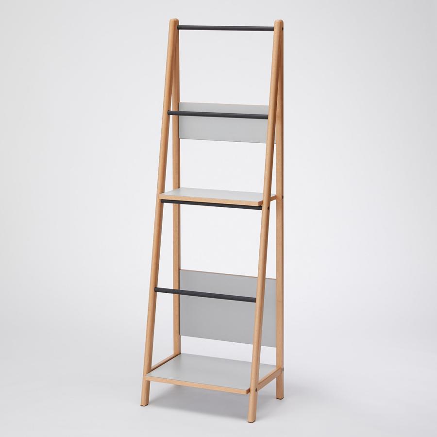 ニトリ　ラダーシェルフ　2個セット　まとめ売り　ナチュラル　ラック 幅62.6cm]シェルフ (ラダーN 3D NA) | ニトリのラック・シェルフ