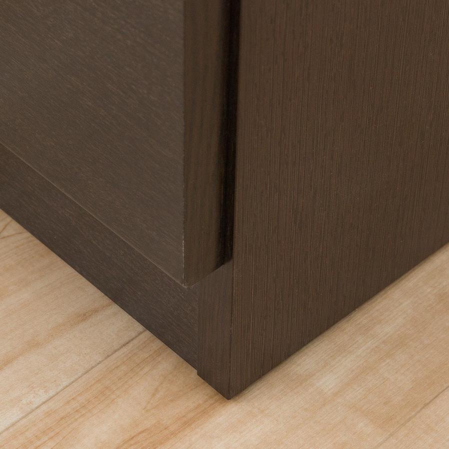 上置き付き壁面ユニットキャビネット(ウォーレン 40-2D3H DBR 左開き) ニトリ 『配送員設置』 『5年保証』|nitori-net|10