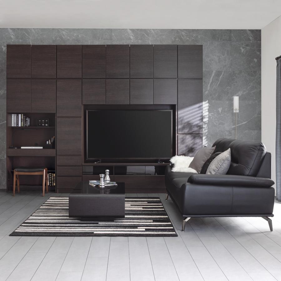 明日まで　美品　ニトリ　壁面ユニット　N ウォーレン　テレビ台 ニトリ（NITORI） 壁面ユニット(TVボード Nウォーレン 150セット NA