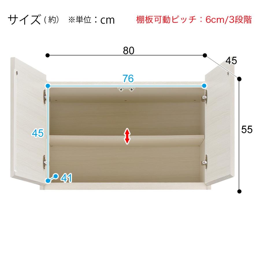 【超美品】ニトリNITORI壁面ユニットの上置き(ウォーレン 80 WW) 上置き付き壁面ユニットデスク (ウォーレン 80 NA) | ニトリネット