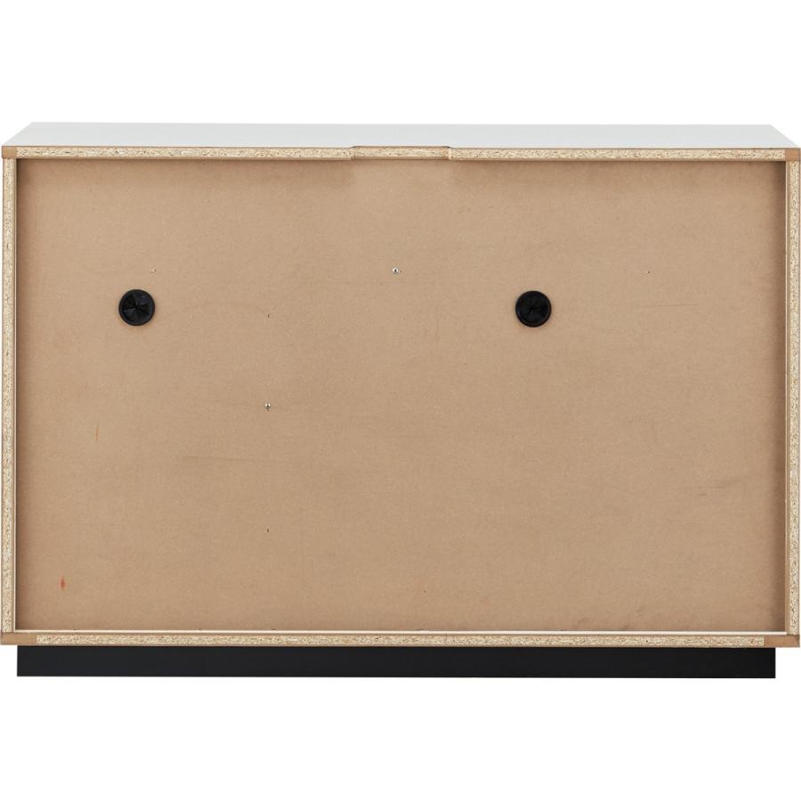 ニトリ サイドボード(セーラル3 120CHN-WH） キャビネット ミドル