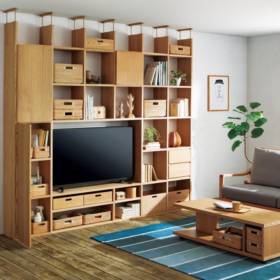 ニトリ 幅125 TVボード コネクト120-5セット LBR テレビ台 ニトリ 幅125 TVボード コネクト120-5セット LBR テレビ台