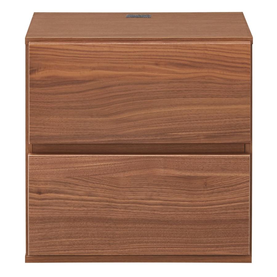 ニトリ　壁面ユニット　追加パーツ コネクト 引出し3段BOX ニトリ（NITORI） 壁面ユニット(追加パーツコネクト 引出し3段 BOX LBR
