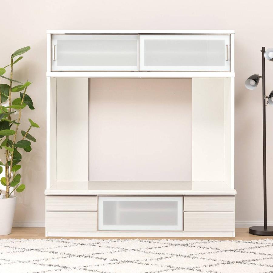 ニトリ 幅160 テレビボードセット(ポスティアN160WH ニトリ 幅160 テレビボードセット(ポスティアN160WH