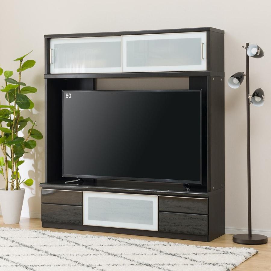 ニトリ 幅160 テレビボードセット(ポスティアN160BK ニトリ 幅160 テレビボードセット(ポスティアN160BK