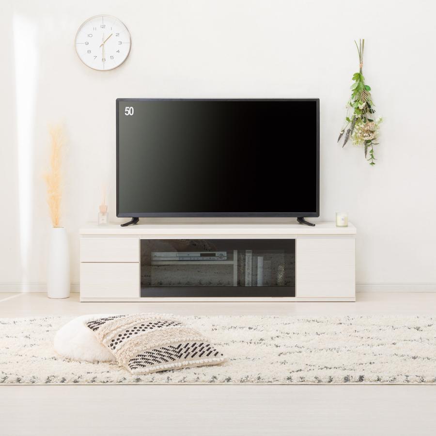 美品　価格交渉承ります　ニトリ　テレビ台　テレビボード　150cm ニトリ 幅151 ローボード(ショア150B LBR) テレビ台 TV台 TV