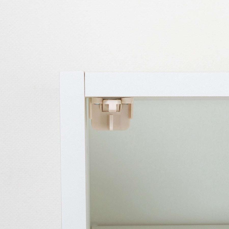 美しい光沢の壁面収納シリーズ キャビネット ポルテ 40dd R Wh ニトリ 配送員設置 5年保証 ニトリ Yahoo 店 通販 Yahoo ショッピング