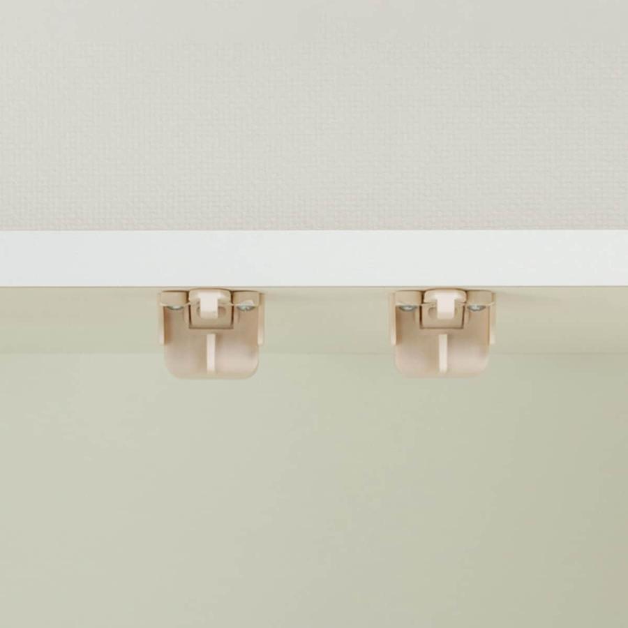 ニトリ 美しい光沢の壁面収納シリーズ 上置(ポルテ 80U WH) : ニトリ