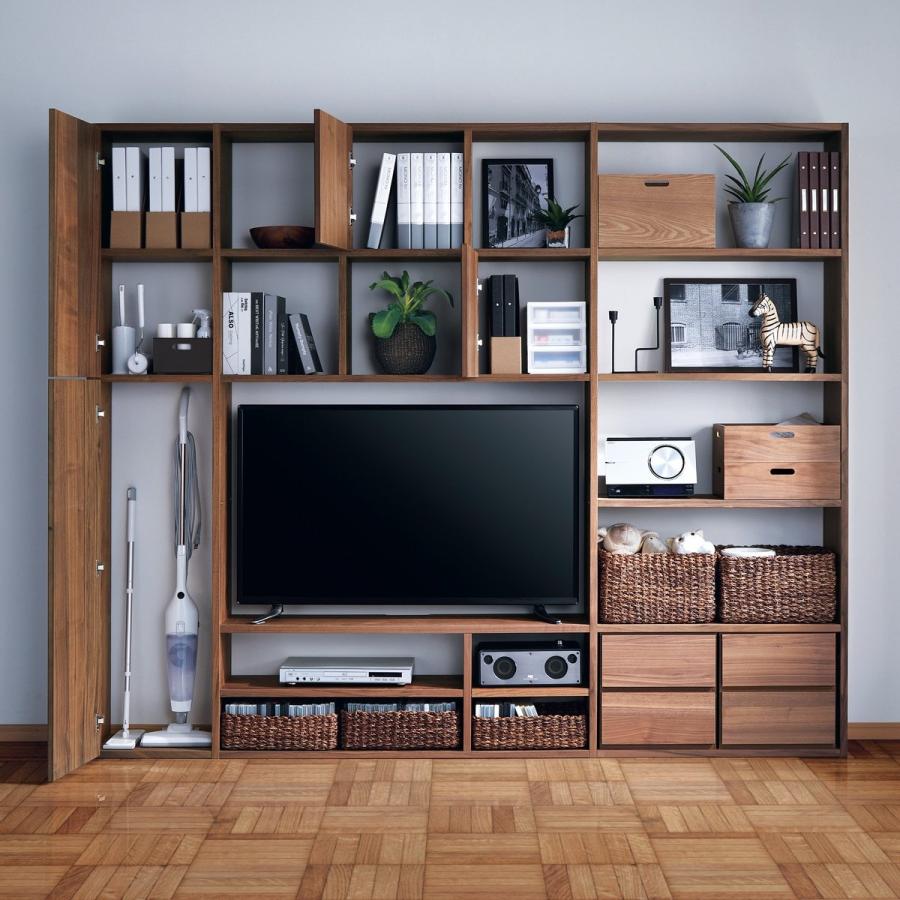 ニトリ（NITORI） 幅82 アディショナルシェルフ(W コネクトMBR5段) 棚