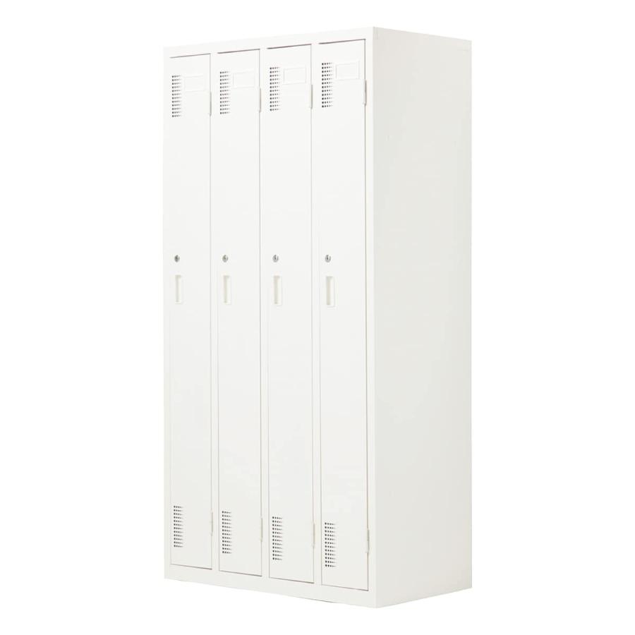 ニトリ 4人用スチールロッカー(4P TSYG2-04 WH)ニトリ : ニトリ ニトリ 4人用スチールロッカー(4P TSYG2-04 WH)ニトリ : ニトリ
