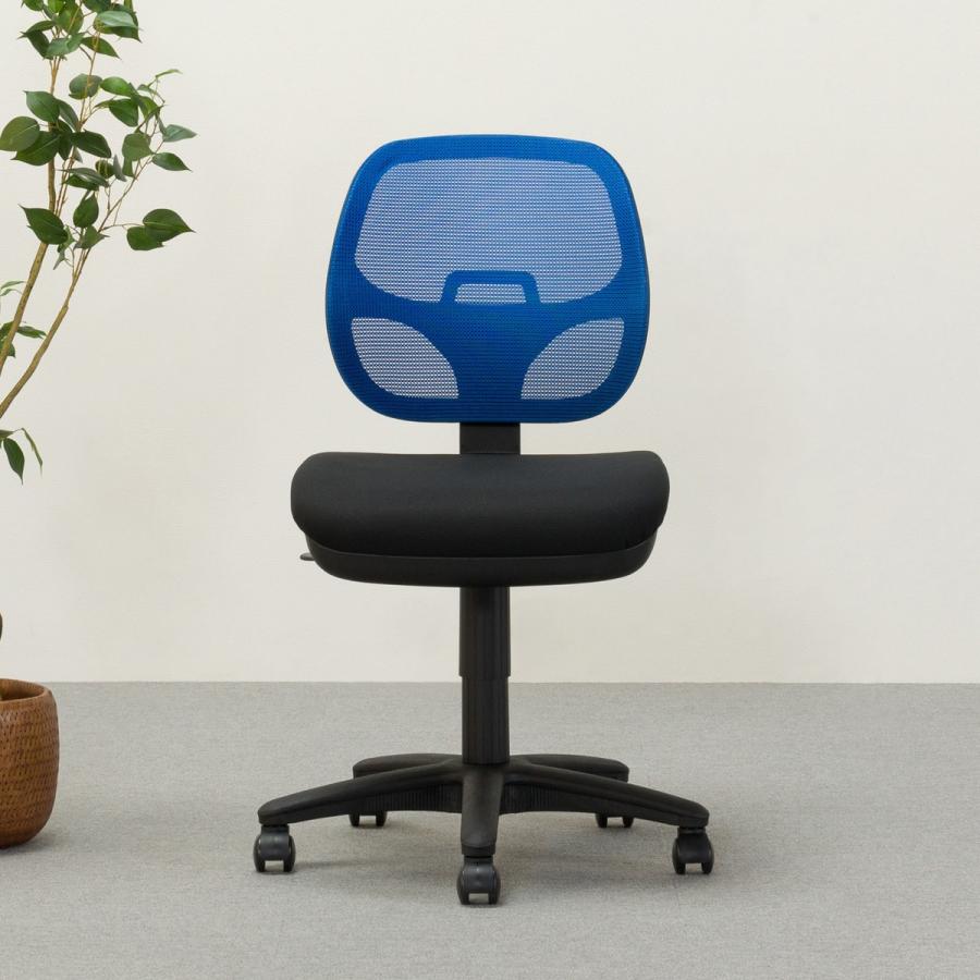 ニトリ（NITORI） オフィスチェア ワークチェア デスクチェア(A2812 BL