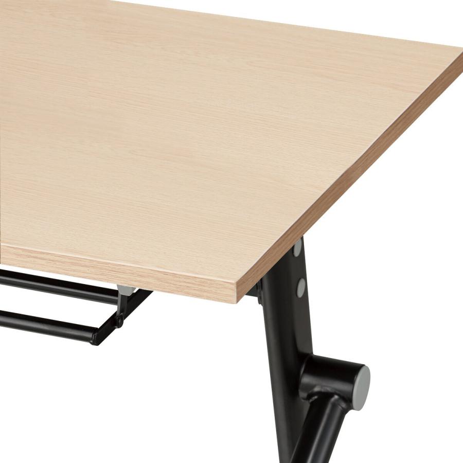 会議用テーブル(NT-18060 NF8-2 OAK/B) ニトリの画像