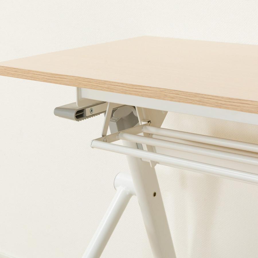会議用テーブル(NT-18045 NF9 OAK/WH) ニトリの画像