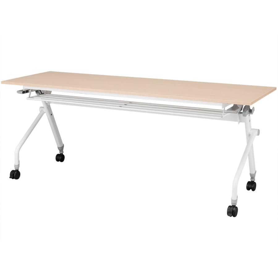 ニトリ（NITORI） 幅180cm 会議用テーブル (NT-18060 NF9 OAK/W)ニトリ