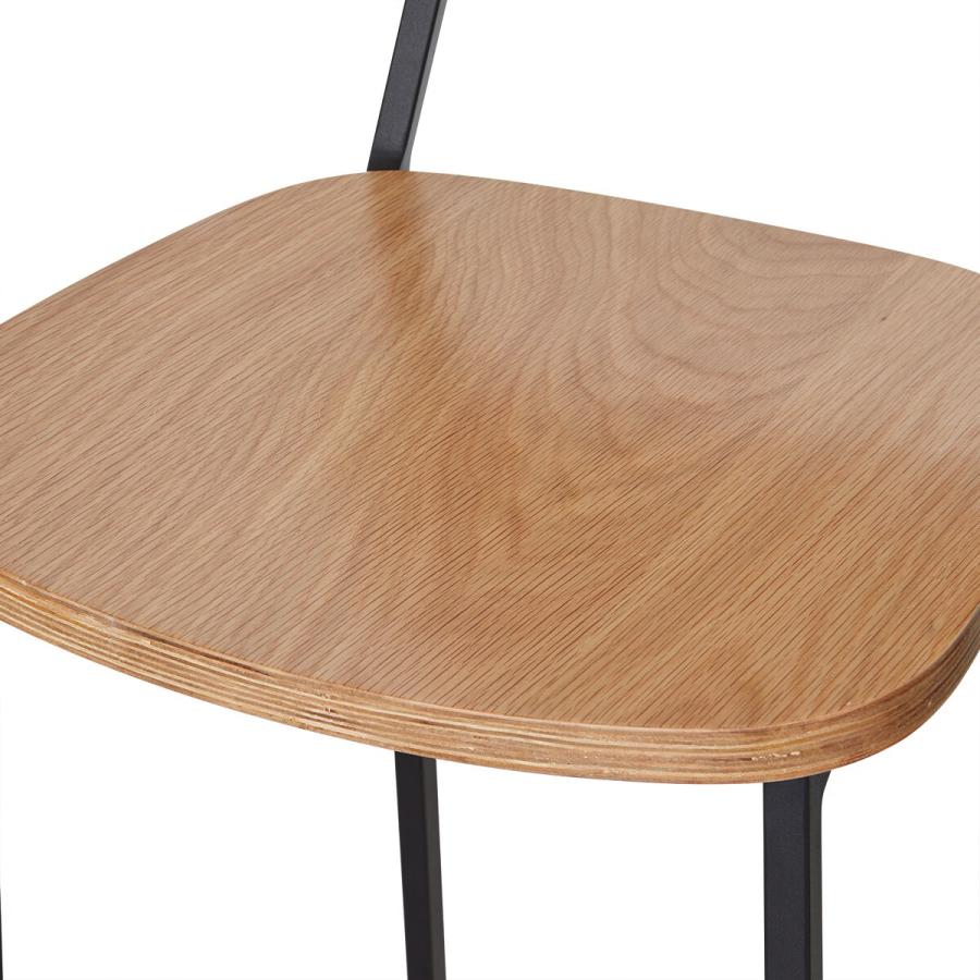 ニトリ スチール脚チェア(B99943 OAK) ダイニングチェア ニトリ スチール脚チェア(B99943 OAK) ダイニングチェア