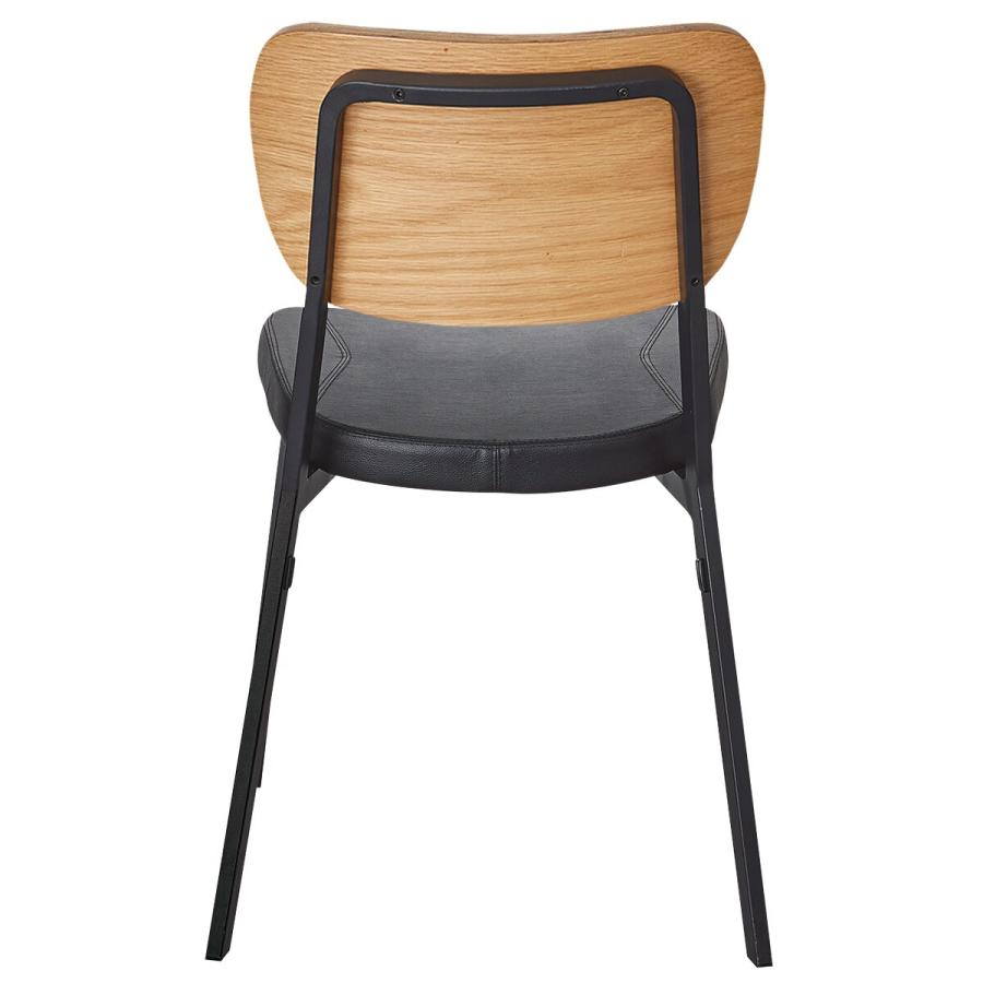 【ニトリ】ダイニングチェア ニトリ スチール脚チェア(B999C45 OAK) ダイニングチェア