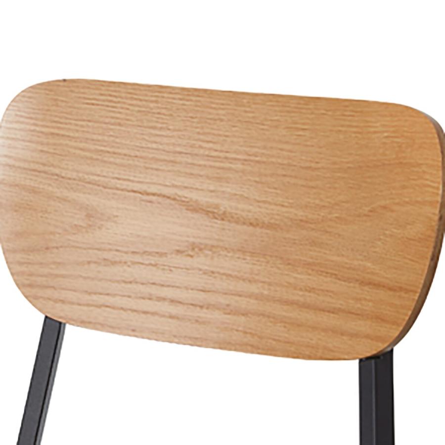 【ニトリ】ダイニングチェア ニトリ スチール脚チェア(B999C45 OAK) ダイニングチェア