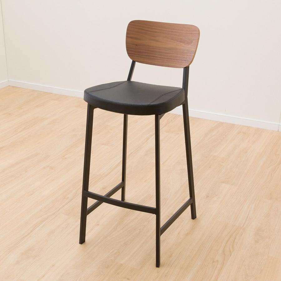 ニトリ（NITORI） スチール脚バーチェア(B999C74 WN)ニトリ : ニトリ