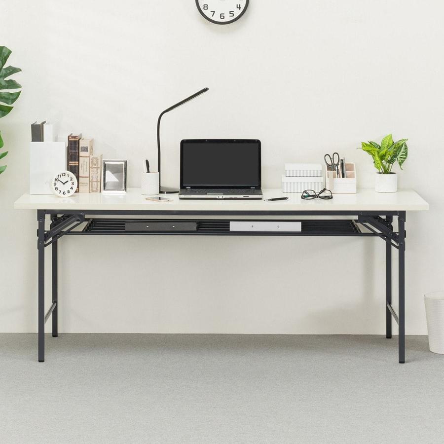 ニトリ 幅61cm 折りたたみテーブル(NT-18060 FD WH)ニトリ : ニトリ