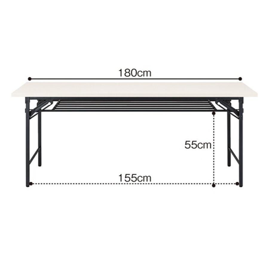 ニトリ（NITORI） 幅61cm 折りたたみテーブル(NT-18060 FD WH)ニトリ