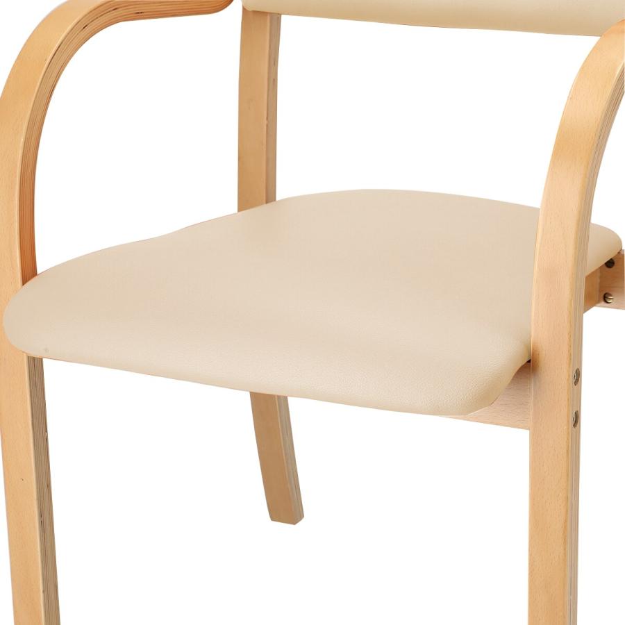 ニトリ（NITORI） 木製チェア(アネモネ LBR/IV) : ニトリ Yahoo!店