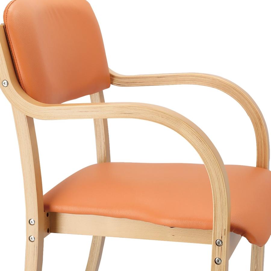 ニトリ（NITORI） 木製チェア(アネモネ LBR/OR) : ニトリ Yahoo!店