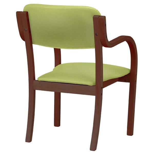 ニトリ（NITORI） 木製チェア(アネモネ DBR/GR) : ニトリ Yahoo!店