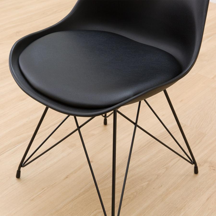 ニトリ シェルチェア(DL44-3C BK)ニトリ : ニトリ Yahoo!店