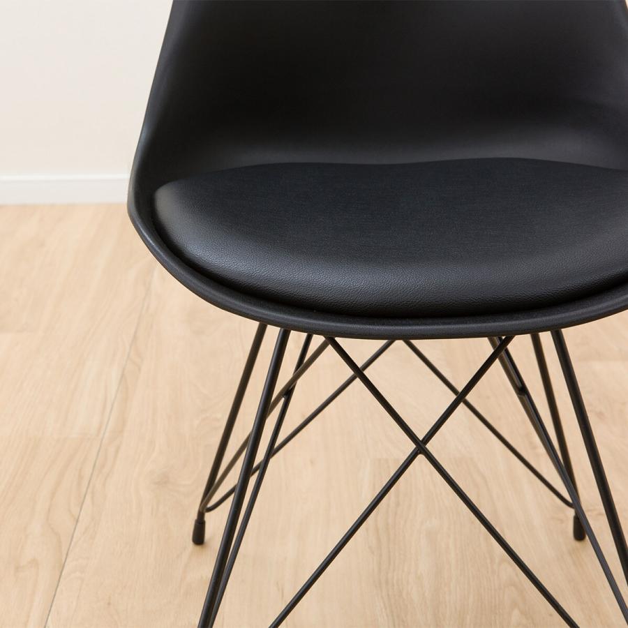 ニトリ（NITORI） シェルチェア(DL44-3C BK)ニトリ : ニトリ Yahoo!店