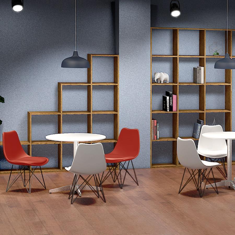 ニトリ シェルチェア(DL44-3C RE) ダイニングチェア : ニトリ