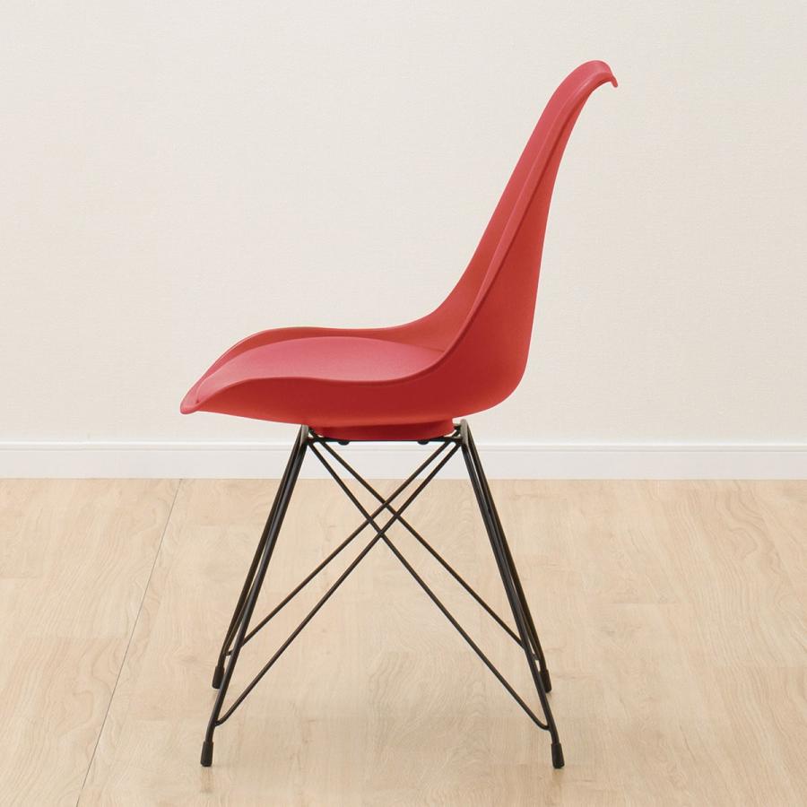 ニトリ（NITORI） シェルチェア(DL44-3C RE) ダイニングチェア