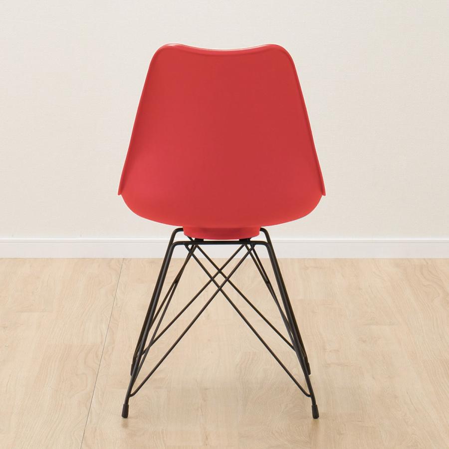 ニトリ（NITORI） シェルチェア(DL44-3C RE) ダイニングチェア