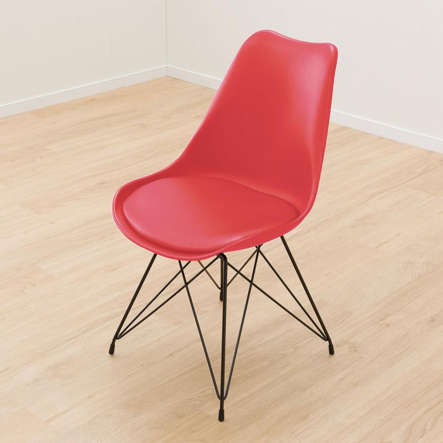 シェルチェア ニトリ シェルチェア(DL44-3C RE) ダイニングチェア : ニトリ Yahoo!店