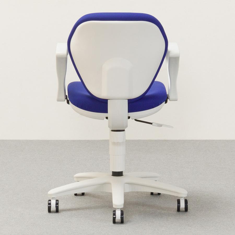 ニトリ オフィスチェア（ワークチェア セルト 肘付 WH/BL