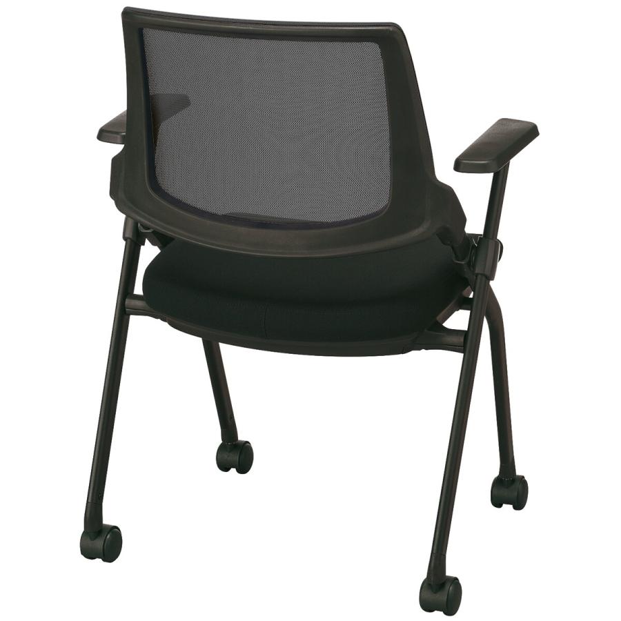 肘付き折りたたみチェア ミーティングチェア X 16aw Bk Bk ニトリ 玄関先迄納品 1年保証 ニトリ Yahoo 店 通販 Yahoo ショッピング