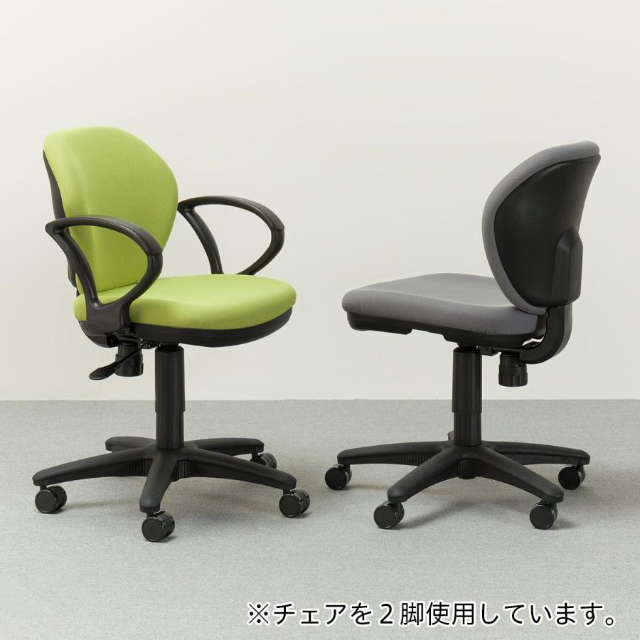 オフィスチェア(セルト 肘付き BK/GR) ニトリ_14