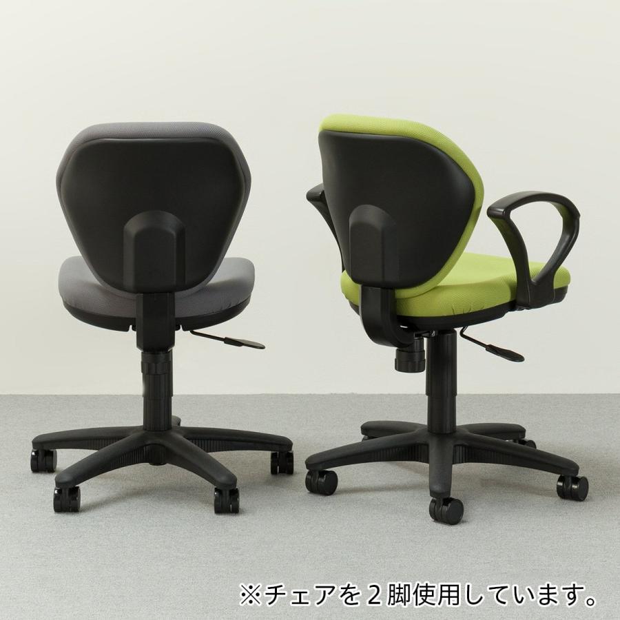 オフィスチェア(セルト 肘付き BK/GR) ニトリ_15