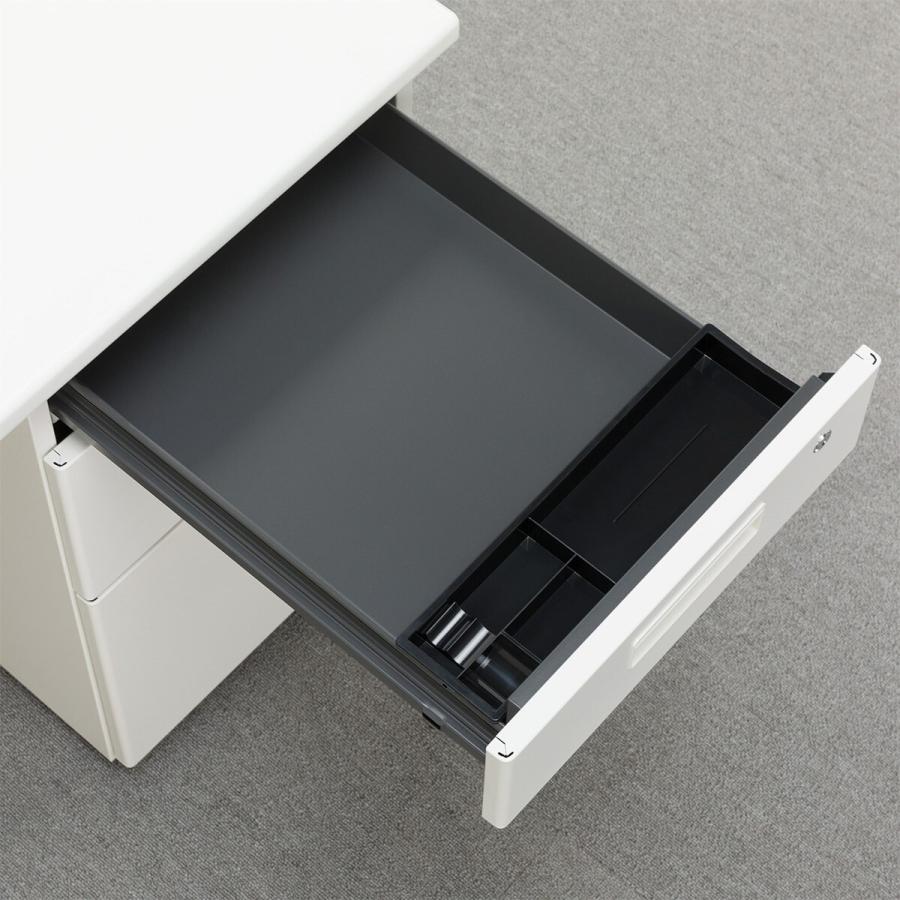 純正未使用品 幅90cm 片袖机 デスク パソコンデスク オフィスデスク 事務机(MDB107 WH)ニトリ