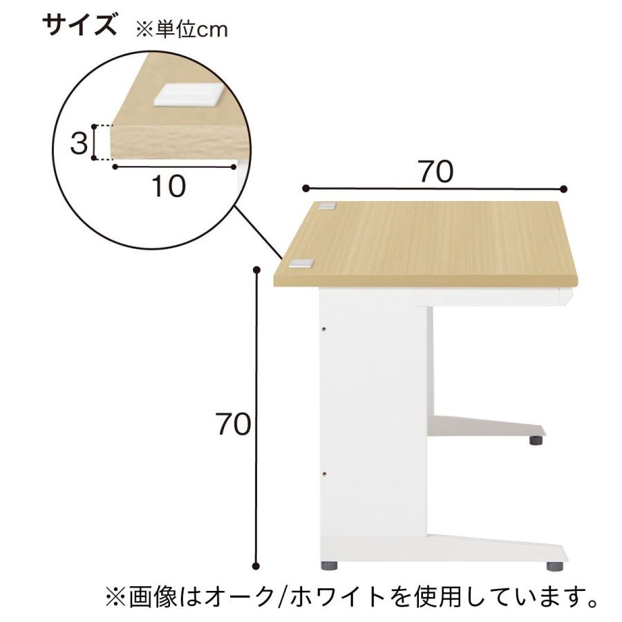 オリジナルブランド 幅180cm 平机 デスク パソコンデスク オフィスデスク 事務机(MDC147 WN/BK)ニトリ